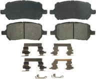 🔥 wagner quickstop zd956 ceramic disc brake pad set: high performance and reliable brake pads for superior stopping power логотип