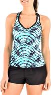 👙 stylish zeroxposur tankini swimsuits: racerback coverage for women's swimwear and cover ups logo