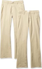 img 4 attached to 👖 Girls' Uniform Pants from The Children's Place - Pants & Capris - Girls' Clothing