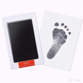 img 1 attached to InkPads Footprint Newborn Baby Handprint