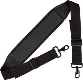 img 3 attached to 👜 Black Neoprene OP/TECH USA 0901012 S.O.S. Strap: Ideal for Bags, Briefcases, and Luggage