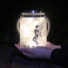 img 1 attached to Get Your Outdoor Space Glowing With Kaixoxin Solar Lantern Fairy Lights - Perfect Gift For Any Occasion!