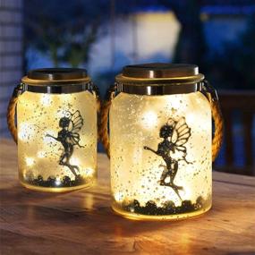 img 3 attached to Get Your Outdoor Space Glowing With Kaixoxin Solar Lantern Fairy Lights - Perfect Gift For Any Occasion!
