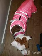 img 1 attached to Keep Your Dog Warm And Visible In The Cold With MIGOHI'S Waterproof And Windproof Dog Coat review by Eric Jackson
