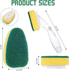 img 2 attached to 🧽 Sponge, Washing Bowl, Pot, and Sink Combo by LIUMY: Ultimate Cleaning Solution