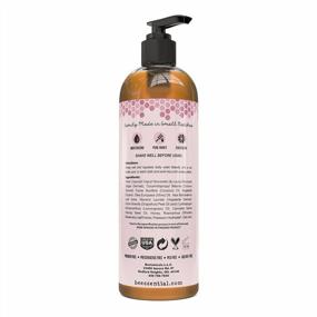 img 1 attached to Grapefruit Body Wash | Sulfate-Free Shower Gel With Essential Oils For Men & Women | 16 Oz Beessential Natural