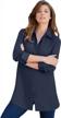 plus size kate tunic shirt: a comfortable and chic button-down for women from roamans logo