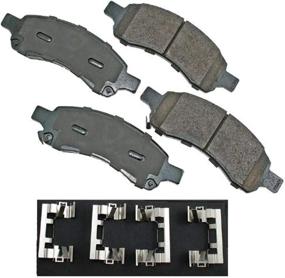 img 1 attached to 🔥 Akebono-ACT1169A Brake Pad Set: Reliable Performance for Optimum Braking Efficiency