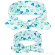 patricks headbands shamrock hairband headwear logo