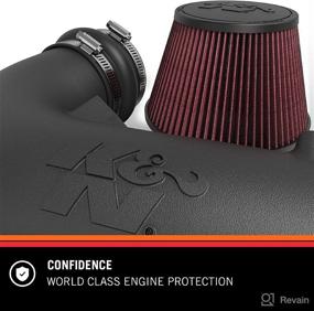 img 1 attached to 🚀 K&amp;N Cold Air Intake Kit: Boost Horsepower and Performance for 2017-2018 NISSAN (Titan XD)63-6020