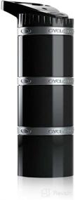 img 2 attached to 🌀 Cyclone Cup - Best Protein Shaker Bottle with Secure-Lock Lid for No-Leak Protection - Core Black