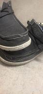 картинка 1 прикреплена к отзыву Men's Black Wally Stretch Loafers Size 11 - Slip-On Shoes for Comfortable Style от Bryan Finken