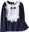 vyu little sleeve winter blouse apparel & accessories baby girls for clothing logo