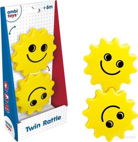 img 3 attached to 👶 Galt Ambi Toys, Rattle Twins