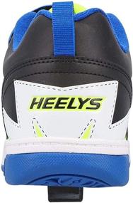 img 2 attached to 🔥 Heelys Little Black Green Flame Boys' Shoes and Sneakers: Trendy Footwear for Stylish Boys