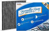 🌬️ spearhead premium breathe easy cabin filter with activated carbon, enhanced durability for up to 25% longer lifespan (be-809) логотип