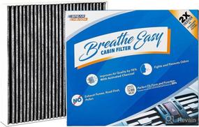 img 4 attached to 🌬️ Spearhead Premium Breathe Easy Cabin Filter with Activated Carbon, Enhanced Durability for up to 25% Longer Lifespan (BE-809)