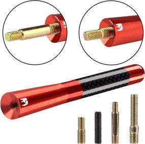 img 3 attached to 🚀 High-Performance Red ONE250 Antenna for Mazda MX-5 Miata, Mazda2, Mazda3, Mazda5, Mazda 6, Mazda CX-7, and Mazda Protege5 (2002-2022)