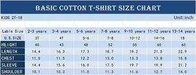 img 1 attached to Spring Gege Sleeve Cotton T Shirts Girls' Clothing ~ Tops, Tees & Blouses