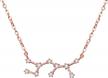 stunning brilove zodiac constellation necklace: perfect gift for women on valentine's day logo