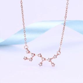 img 1 attached to Stunning BriLove Zodiac Constellation Necklace: Perfect Gift For Women On Valentine'S Day
