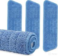 3pack cinch mop replacement heads: microfiber mops for efficient floor cleaning logo