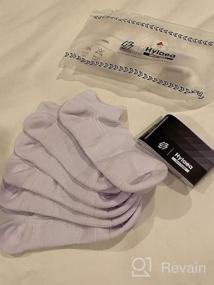 img 5 attached to Moisture-Wicking Padded Low-Cut Running Socks By Hylaea Athletic