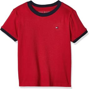 img 4 attached to Shop Now for Tommy Hilfiger Classic White Large Boys' Tops, Tees & Shirts