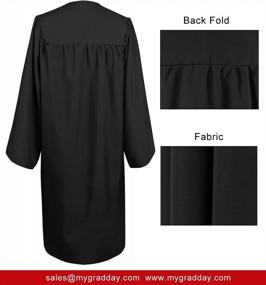 img 2 attached to GraduationService Matte Gown Cap Unisex Tassel