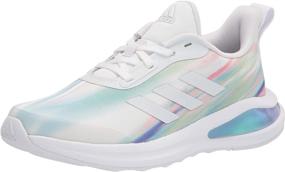img 4 attached to Adidas Unisex Fortarun Graphic Trainer Girls' Shoes - Athletic