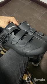 img 5 attached to Santic Mountain Cycling Mountain Buckle Men's Shoes: Sleek Design for Optimal Performance