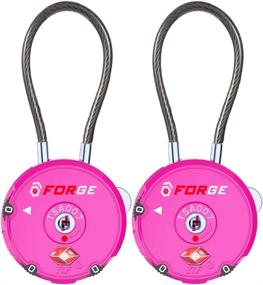 img 4 attached to Forge Approved Accessories Combination Body Cable Travel Accessories : Luggage Locks