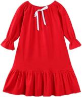 coralup toddler sleepwear nightgowns casual girls' clothing ~ dresses логотип