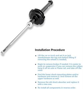 img 2 attached to ECCPP Shocks Struts Absorbers Compatible Replacement Parts at Shocks, Struts & Suspension