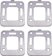 🔧 high-quality 18-2833-9 exhaust elbow gasket: ideal for mercruiser stern drives (4 pcs) логотип