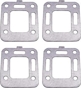 img 3 attached to 🔧 High-Quality 18-2833-9 Exhaust Elbow Gasket: Ideal for Mercruiser Stern Drives (4 Pcs)