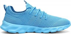 img 1 attached to Damyuan Women'S Walking Shoes: Lightweight Tennis Sneakers For Casual Running