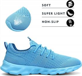 img 3 attached to Damyuan Women'S Walking Shoes: Lightweight Tennis Sneakers For Casual Running