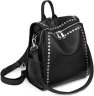 uto convertible rucksack shoulder women's handbags & wallets: fashion backpacks for versatile style logo