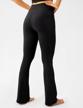 lavento women's bootcut yoga pants - crossover flare leggings for women 1 logo