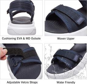 img 1 attached to Summer Women'S Walking Sandals By CAMELSPORTS - Athletic Water And Beach Shoes For Casual Travel And Outdoor Activities