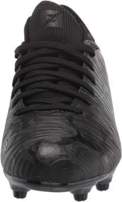 img 3 attached to PUMA Future Soccer Black Asphalt Unisex Girls' Shoes via Athletic