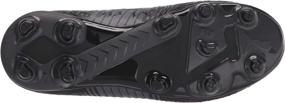 img 1 attached to PUMA Future Soccer Black Asphalt Unisex Girls' Shoes via Athletic