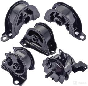 img 4 attached to 🔧 Set of 5 Engine Motor Mounts for 1996-2000 Honda Civic 1.6L: A6520, A6502, A6556, A6506, 50841-SR3-983, 50842-SR3-030, 50824-S04-013, 50810-SR3-981