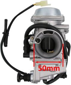 img 4 attached to Honda Rancher 350 TRX350 Carburetor - High-Performance Replacement for 2000-2006 Models