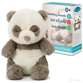 img 4 attached to 🐼 Cloud b Soothing Sound Machine: Peaceful Panda with White Noise & Lullabies for Calming Babies