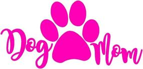img 1 attached to Dog Mom Vinyl Decal Stickerdad