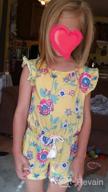 img 1 attached to One Step Up Little Romper Girls' Clothing review by Carrie Williams