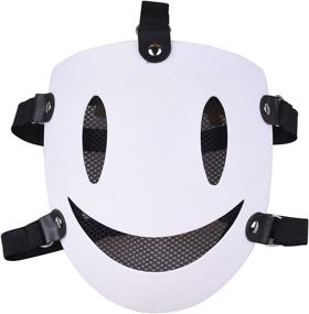 img 2 attached to High-Rise Invasion Tenku Shinpan White Smile Mask For Halloween Cosplay Rulercosplay - оптимизировано для поисковых систем
