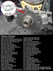 img 3 attached to 🚗 M295 Standard Volume Oil Pump for Chevy Silverado Suburban 1500 Tahoe, Buick Rainier, Cadillac Escalade, GMC Sierra 1500 Yukon XL, 4.8L 5.3L 5.7L 6.0L 6.2L LS1 LS6 LS2 LS3, Replaces OEM Numbers 224-43645 601-2106 12586665